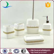 Ceramic Wholesale china bathroom accessory with diamond